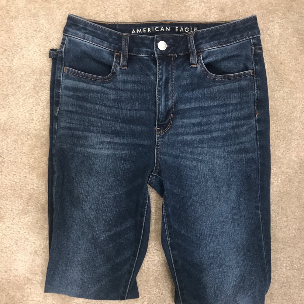 American Eagle super high rise jegging